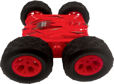 Lexibook tumbling crosslander® - Voiture de cascade RC rechargeable double face 360° debout sur deux roues avec lumières