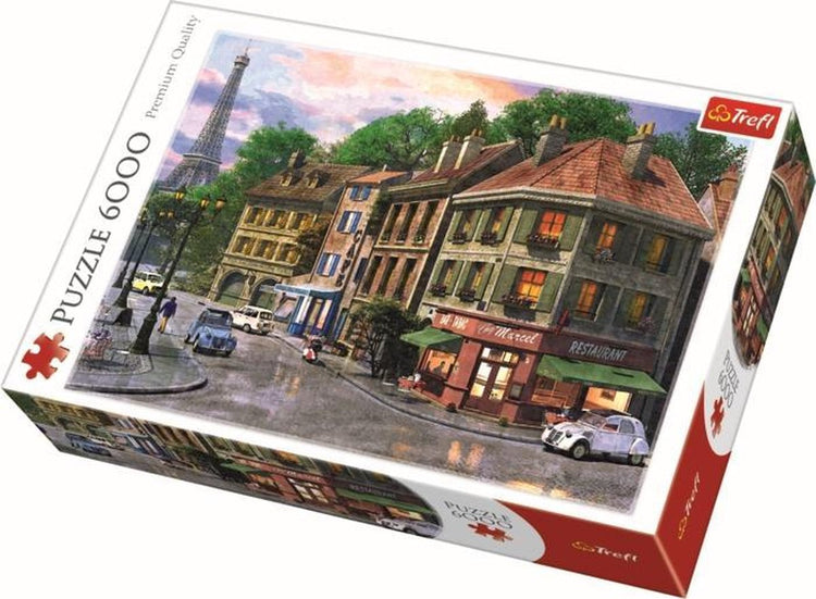 Puzzle Trefl 6000 pièces rue de paris - puzzle pour adultes.