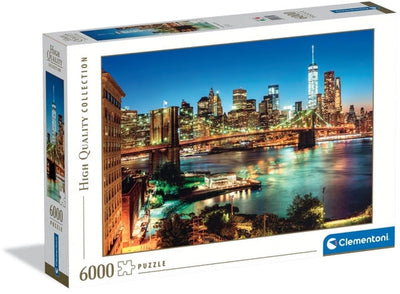 Clementoni puzzle lumières du pont de Brooklyn, 6000 pcs.