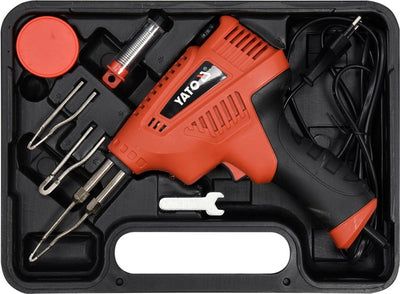Série Yato yt-82451 - outil à souder pour transformateur - 200w - éclairage LED - poignée ergonomique