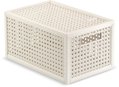 Panier de rangement Curver Kaya - 7l - 18,8x30x15,4 cm - blanc
