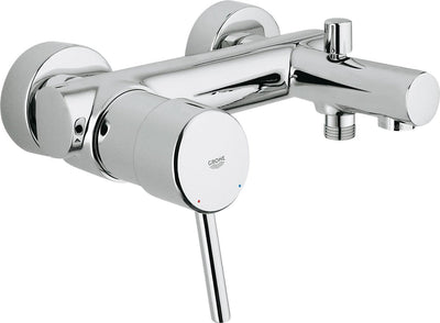 Robinet de baignoire Grohe concetto - entraxe 15 cm - chrome