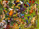 Ravensburger puzzle jungle colorée - puzzle - 200 pièces xxl