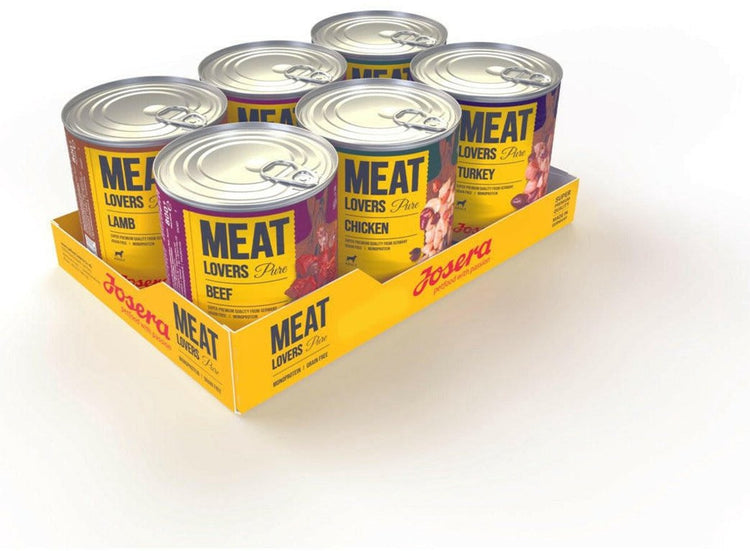 Josera Meat Lovers Pure - nourriture pour chiens - multipack - 6x800 gr