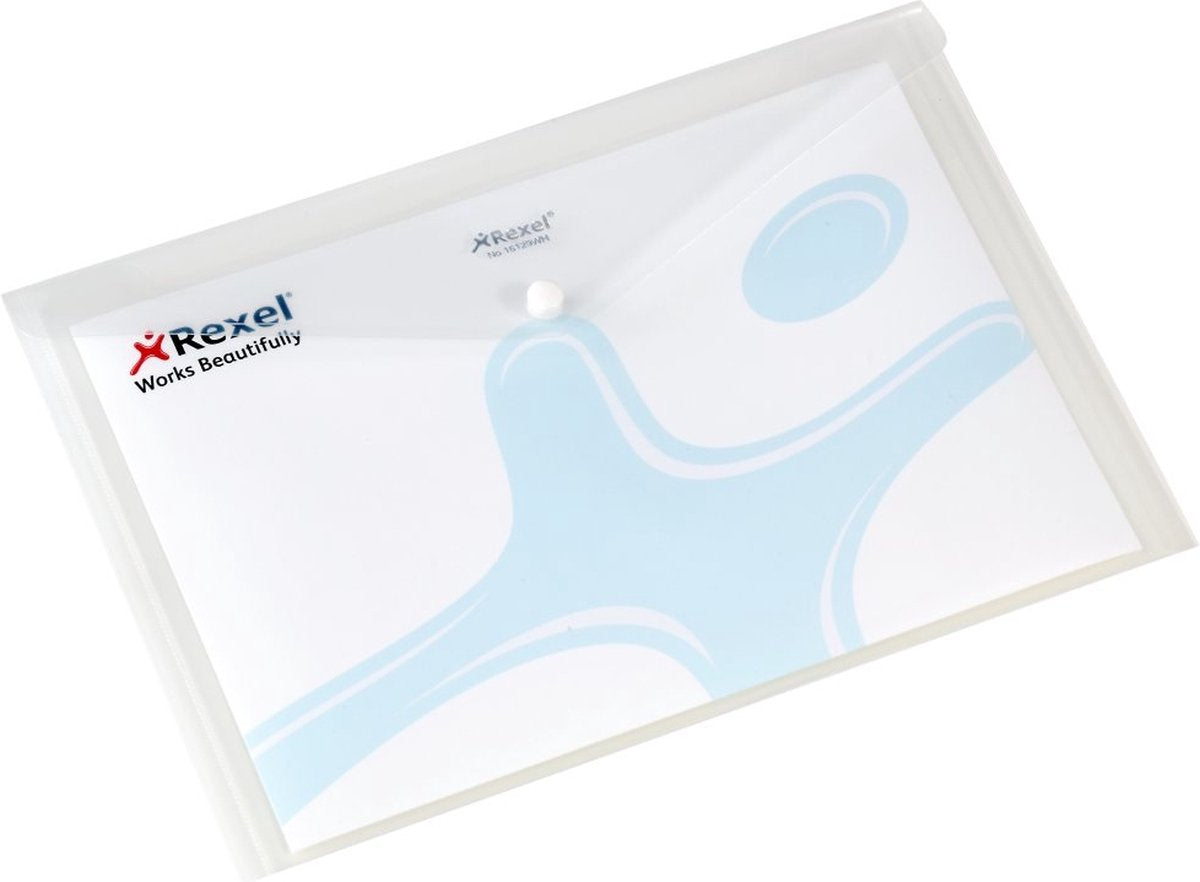 Rexel porte-documents a4 - 1 pièce - blanc