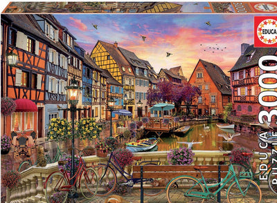 Educa - puzzle - 3000 pièces - colmar - puzzle