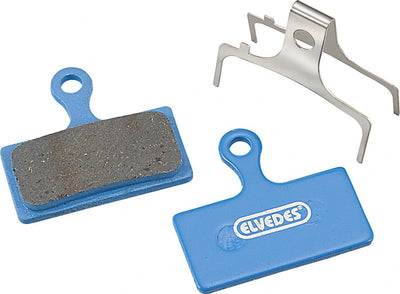 Jeu de plaquettes de frein à disque Elvedes organic Shimano BR-M666, M785, M985, M988, R785, RS785 (1 paire)