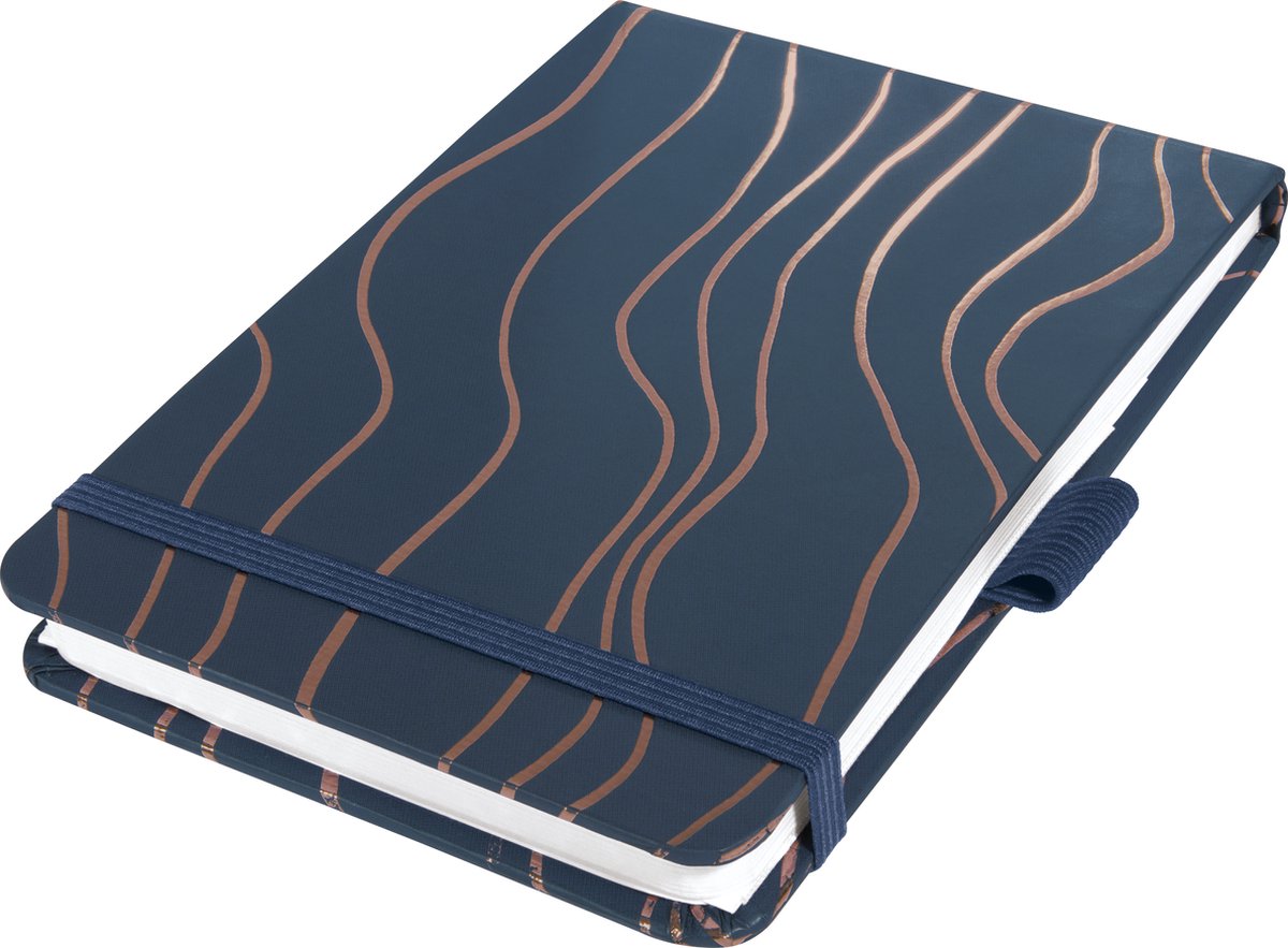 Carnet à croquis Ty sigel - jolie beau - a6 - meringue marine - vierge - 158 pages - si-sy551