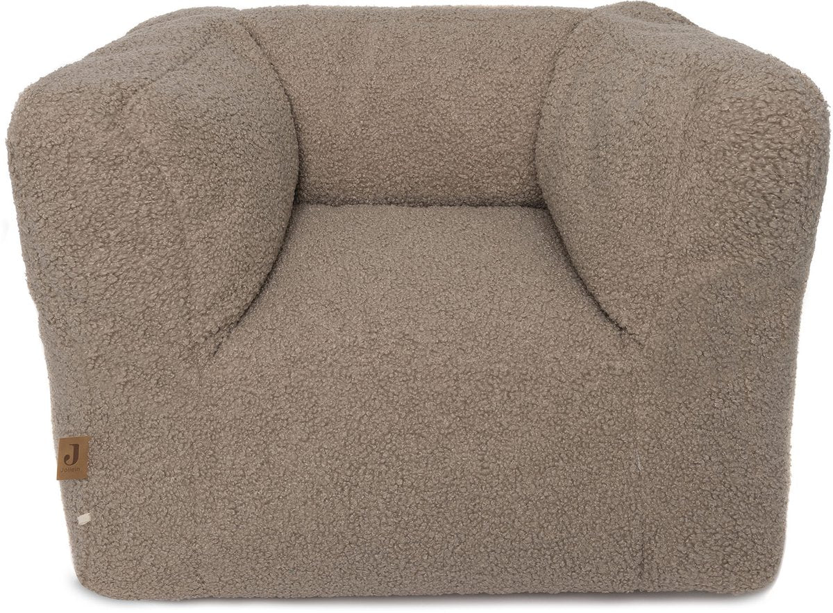 Jollein fauteuil enfant teddy – 1 à 4 ans – 46x110cm - sable chaud