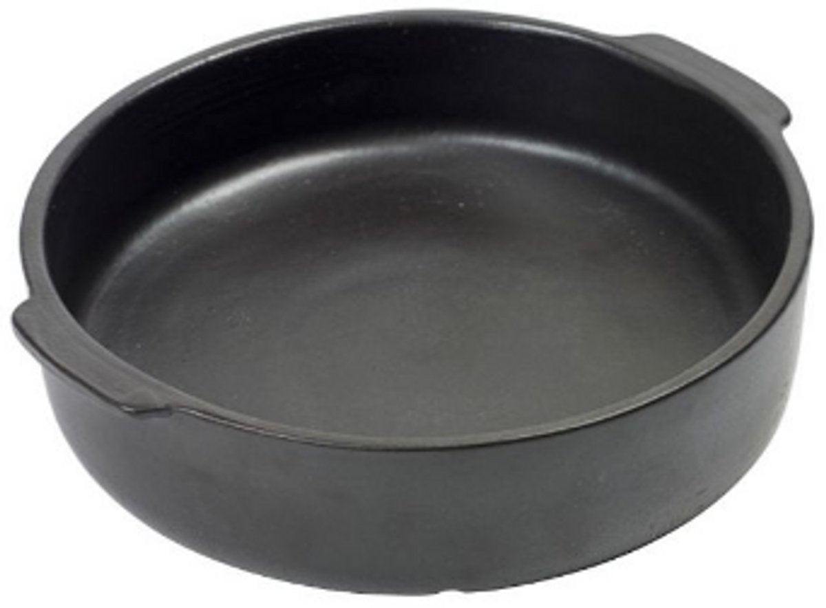 Serax - pascale naessens pure - plat de service au four l - noir - 25 ø