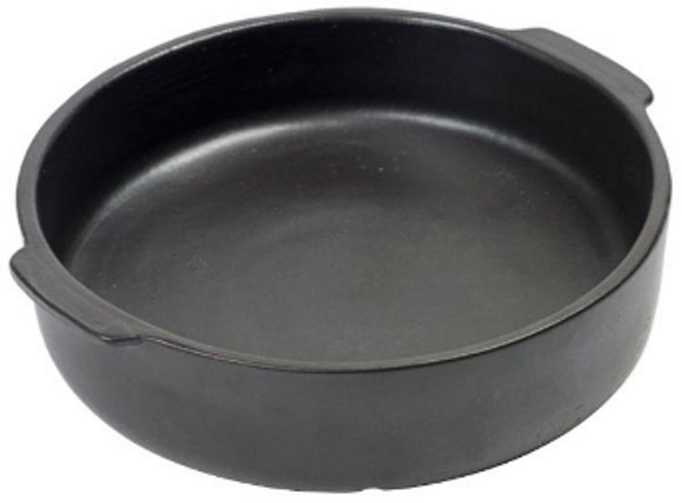 Serax - pascale naessens pure - plat de service au four l - noir - 25 ø