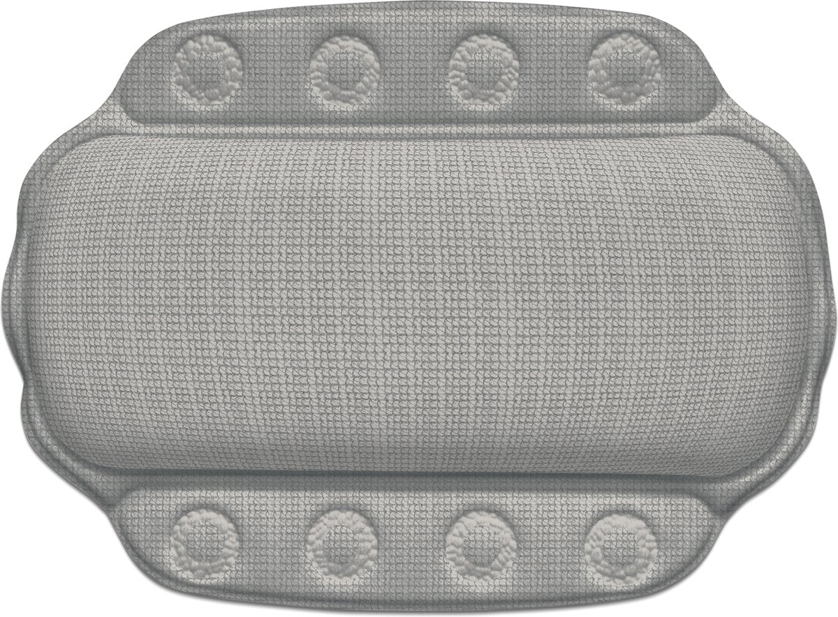 Coussin de bain Kela Crete - gris -