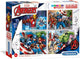 Clementoni puzzle 4 en 1 Avengers - 20 60 100 180 pièces