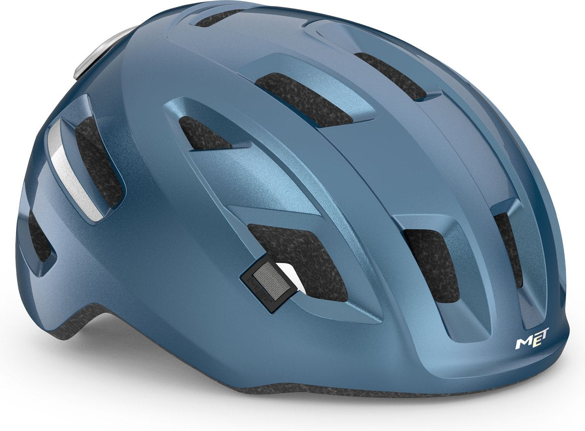 Avec casque de vélo e-mob hommes femmes - casque de vélo e bike adultes - taille l (58-61cm) - nta8776 - marine