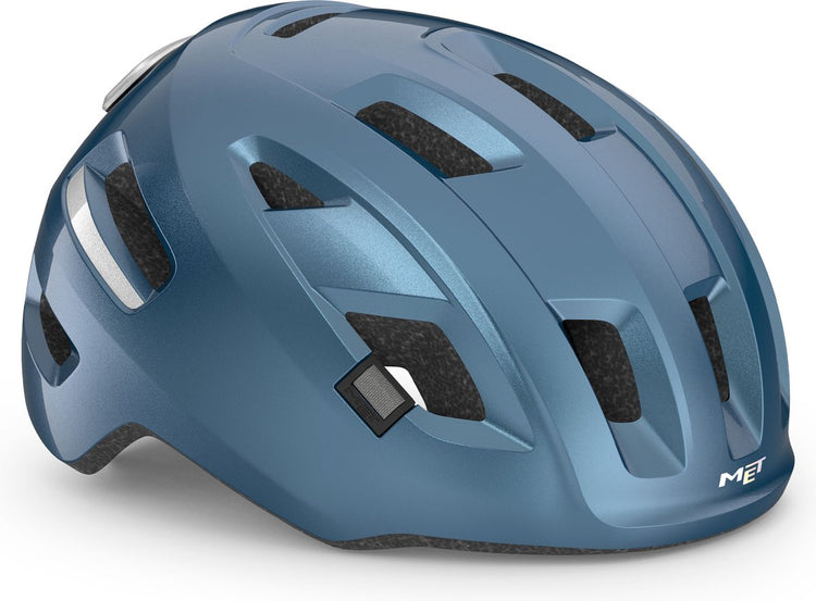 Avec casque de vélo e-mob hommes femmes - casque de vélo e bike adultes - taille l (58-61cm) - nta8776 - marine