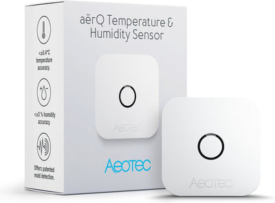 Capteur d'humidité de température Aeotec aërq z-wave plus
