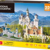 Cubic Fun 3d Puzzle National Geographic Neuschwanstein Castle