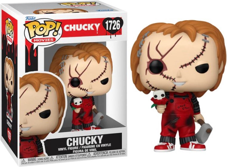 Funko chucky - un jeu d'enfant chucky (valentine) figurine en vinyle 1726 pop ! multicolore