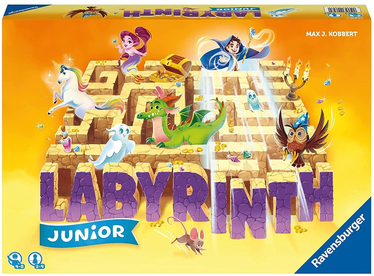 Stratégie de jeu de société labyrinthe junior Ravensburger