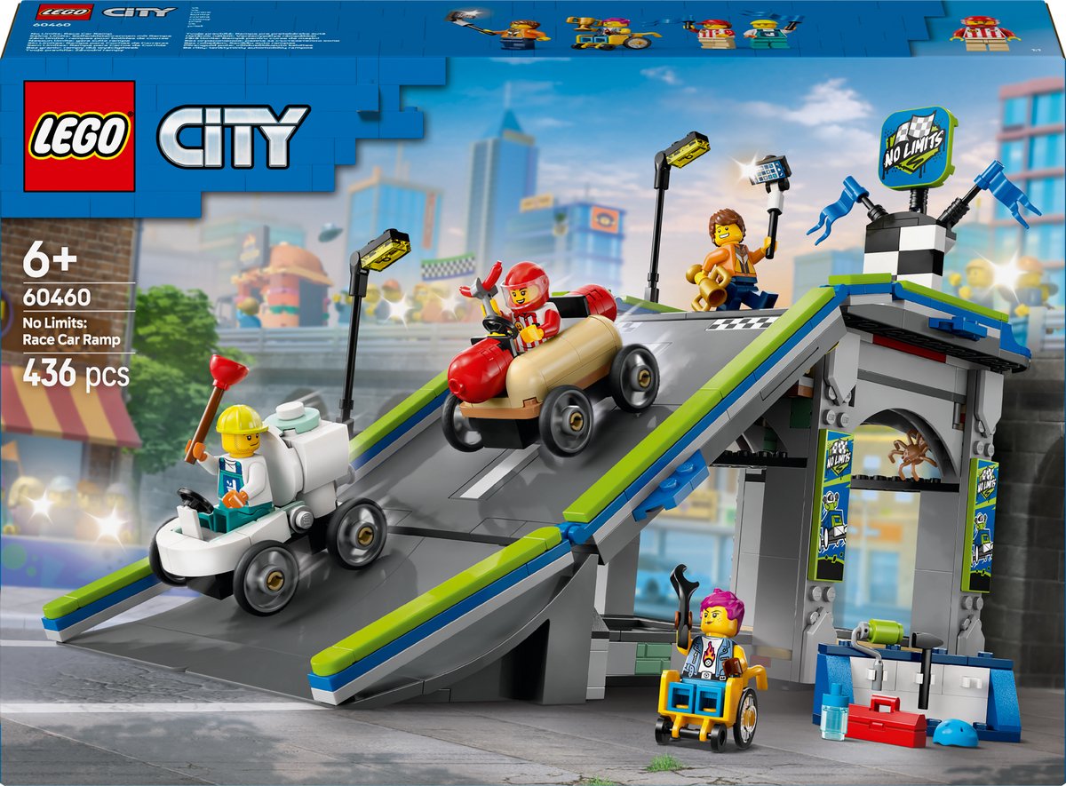 Lego Lego City 60460 Rample rapide pour les voitures de course