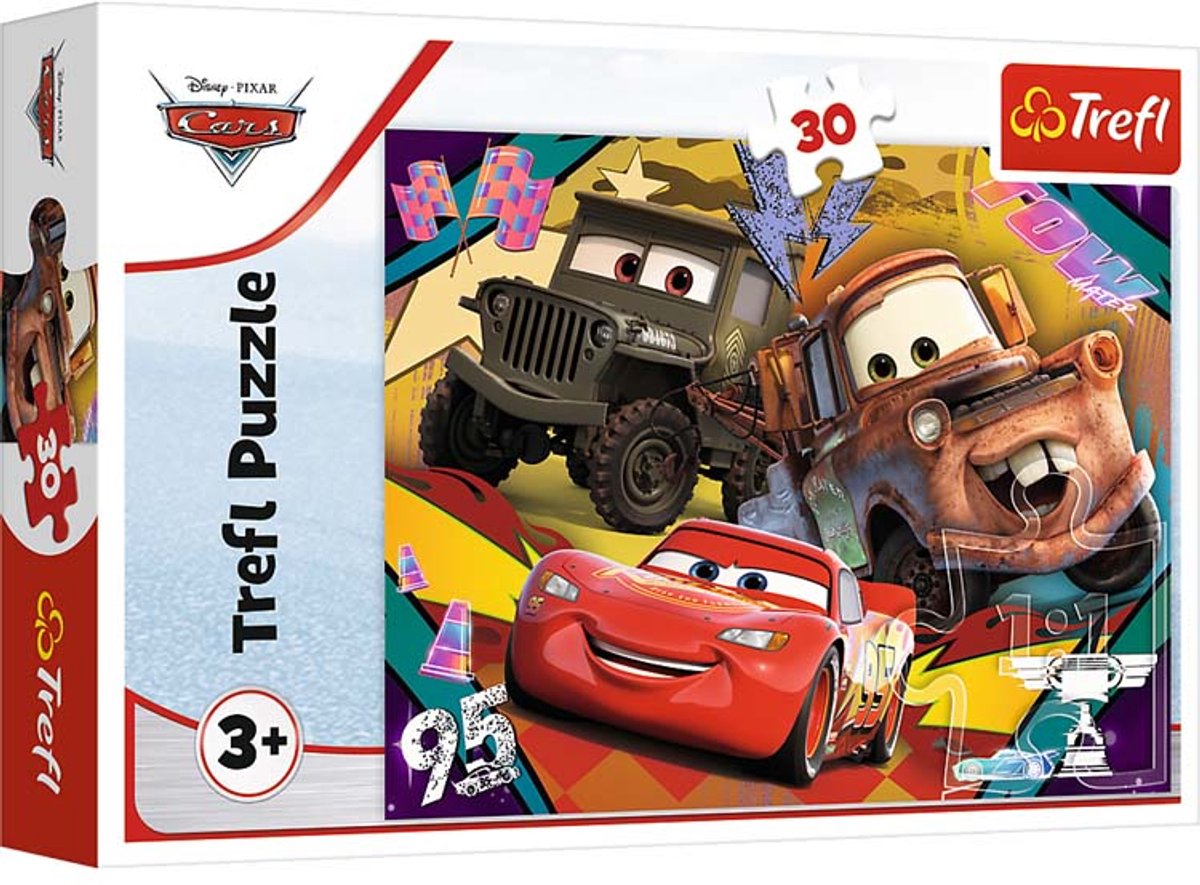 Trefl 30 - voitures à grande vitesse voitures Disney 3