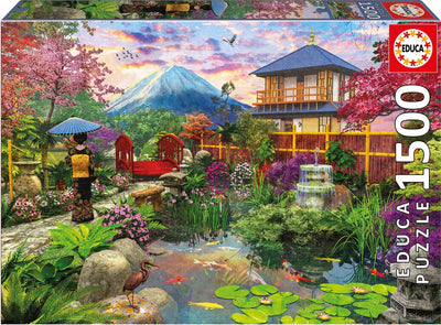Educa - puzzle - Jardin japonais - 1000 pièces - puzzle
