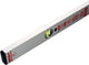 Sola alu block niveau à bulle av80 80cm 2 ampoules 0,50mm m argent