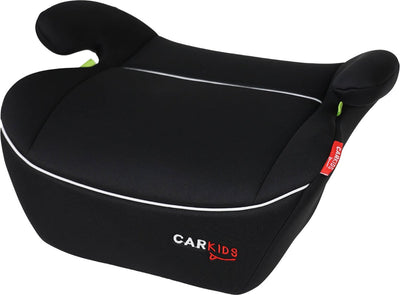 Rehausseur Carkids i-size alex - conforme à la norme i-size r-129 - pour enfants de 125-150 cm - housse amovible et lavable - installation flexible - noir et blanc
