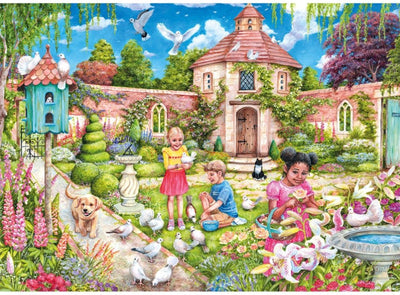Gibsons - le pigeonnier (par Debbie Cook) - 1000 pièces 68×49cm (l×h) - puzzle pour adultes