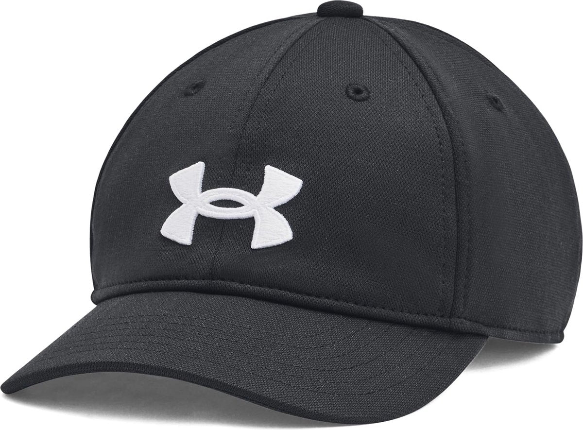 Casquette garçon Under Armour B Blitzing Low Adj-blk - noir - blanc
