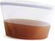 Stasher - bol sac alimentaire 6 tasses 1,42 litre - silicone - transparent