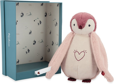 Kaloo complices – peluche – lumineuse – pingouin – couleur rose