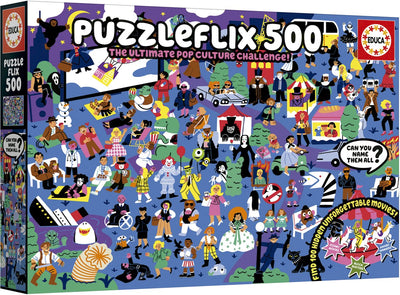 Educa - puzzle - 500 pièces - flix - puzzle