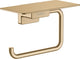 Hansgrohe addtoris porte-rouleau de papier toilette avec étagère bronze brossé
