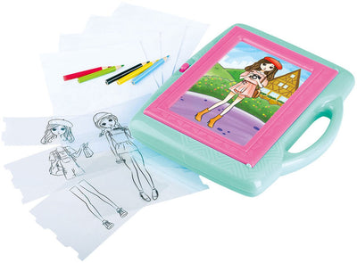Play Drawing Projecteur Covers Fashion Artist Set, 28dlg.