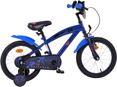 Vélo pour enfants Superman - garçons - 16 pouces - bleu