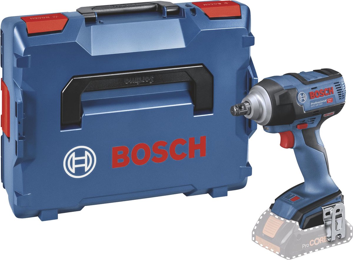 Clé à chocs sans fil Bosch 1 2 gds18v-300 nue
