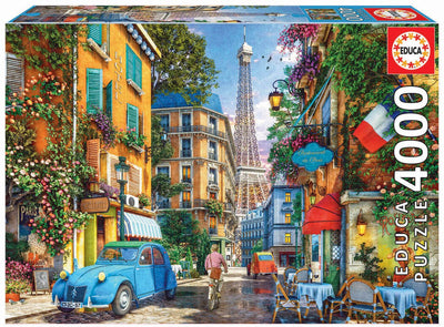 Educa - puzzle - rues de paris - 4000 pièces - puzzle pour adultes