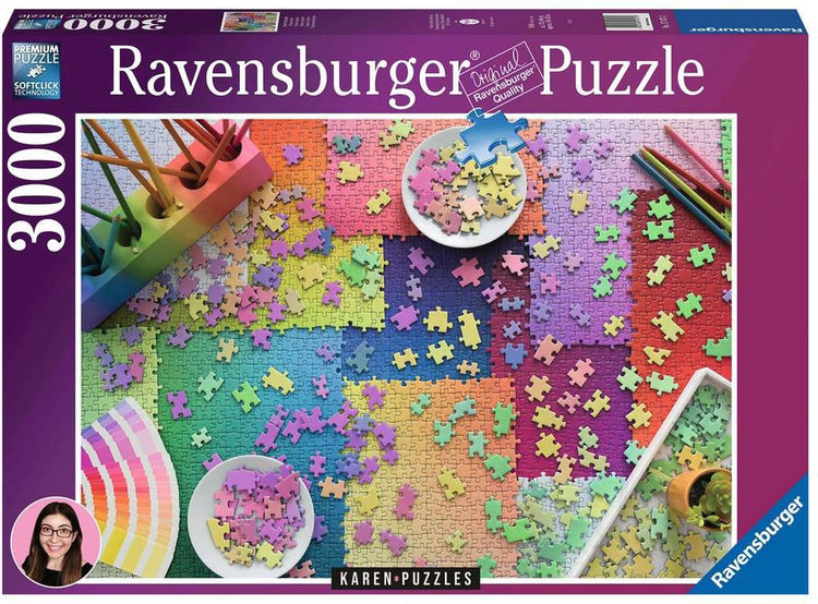 Ravensburger Jigsaw Puzzle Karen Puzzles on Puzzles, 3000st.