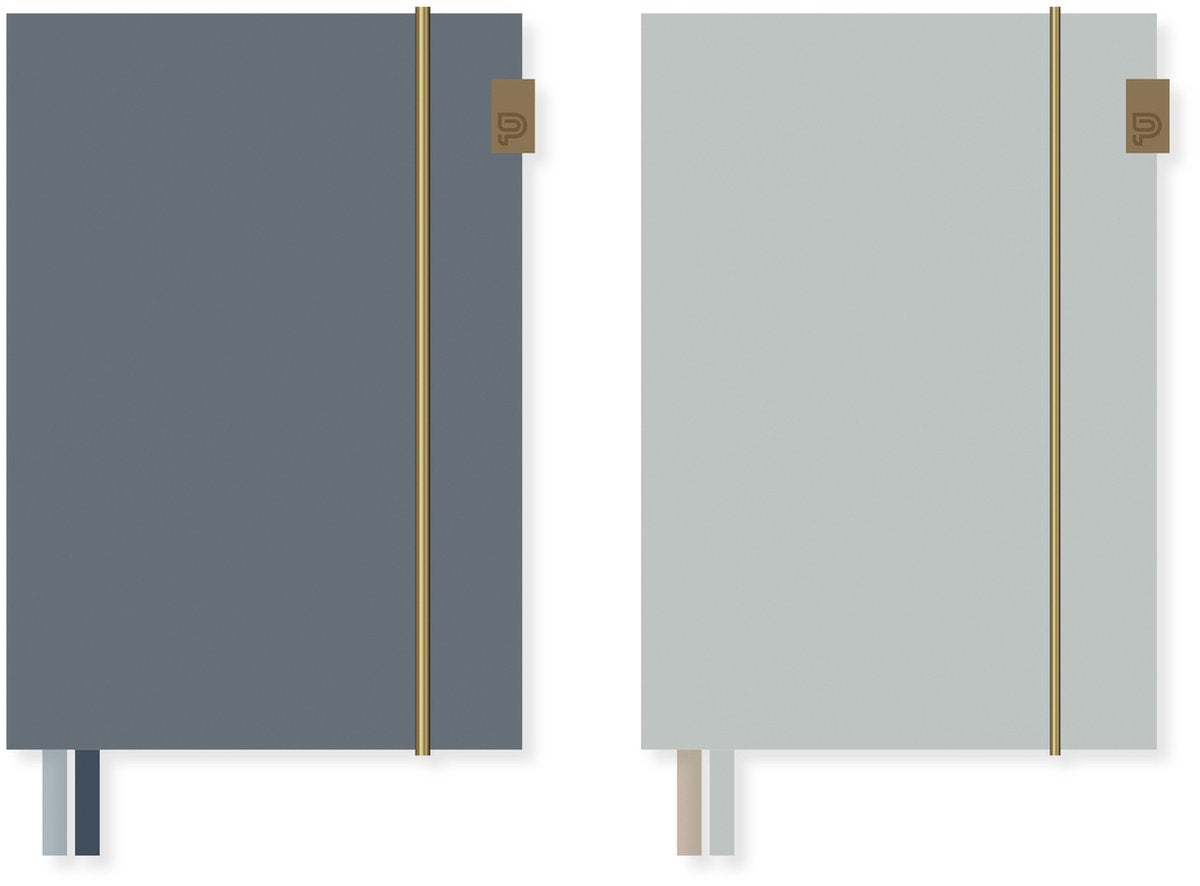 Carnet Kangaro soft scene coton - a5 - couverture rigide - ligne - 80 grammes fsc - 160 pages - 2 pièces - k-pm01710005