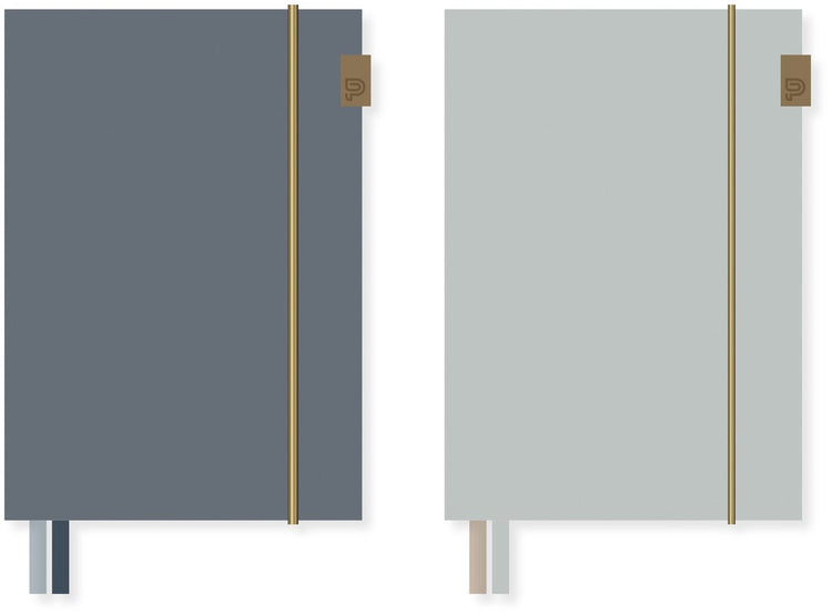 Carnet Kangaro soft scene coton - a5 - couverture rigide - ligne - 80 grammes fsc - 160 pages - 2 pièces - k-pm01710005