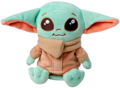 Simba star wars le mandalorien peluche figurine grogu épaule cavalier 12 cm peluches