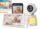 Babyphone Gigaset avec caméra et application – moniteur à écran tactile - vision nocturne couleur - lampe de nuit - support mural - meilleur avis le 25 novembre picky - capteurs - sons apaisants - babyphone - image du babyphone - baby700 connect