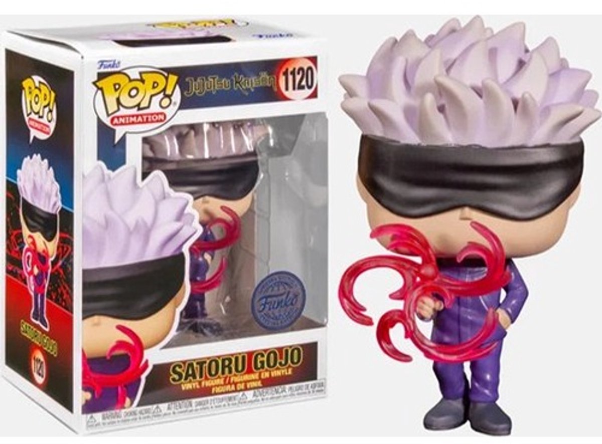 Funko-pop ! Jujutsu Kaisen Satoru Gojo #1120 - exclusif