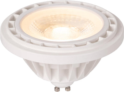 Lucide es111 - lampe led - ø 11 cm - led dim to warm - gu10 - 1x12w 2200k 3000k - blanc