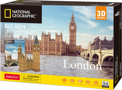 Puzzle 3d Fun Cubic National Geographic Big Ben