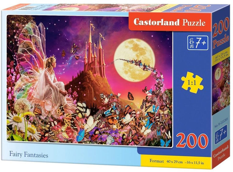 Castorland puzzle 200 fantasmes de fées b-222285 - puzzle 200 fantasmes de fées b-222285