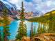 Puzzle Castorland Lac Moraine Banff Canada Puzzle de 2000 pièces.