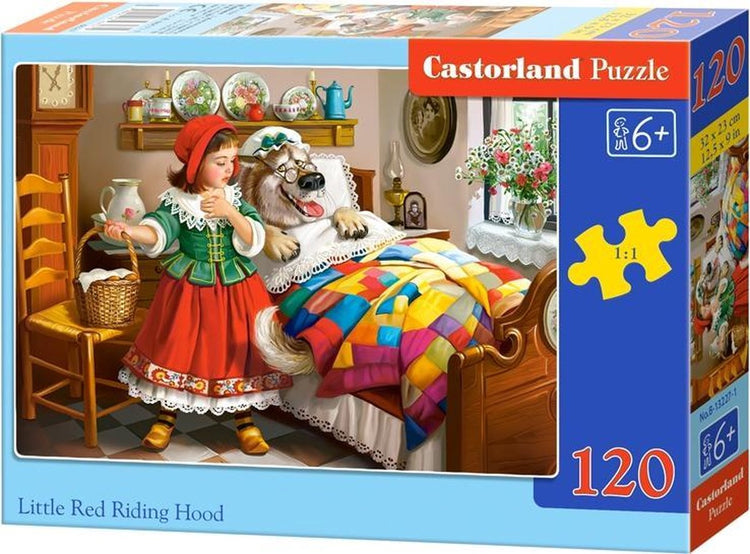 Castorland le petit chaperon rouge - 120 pièces