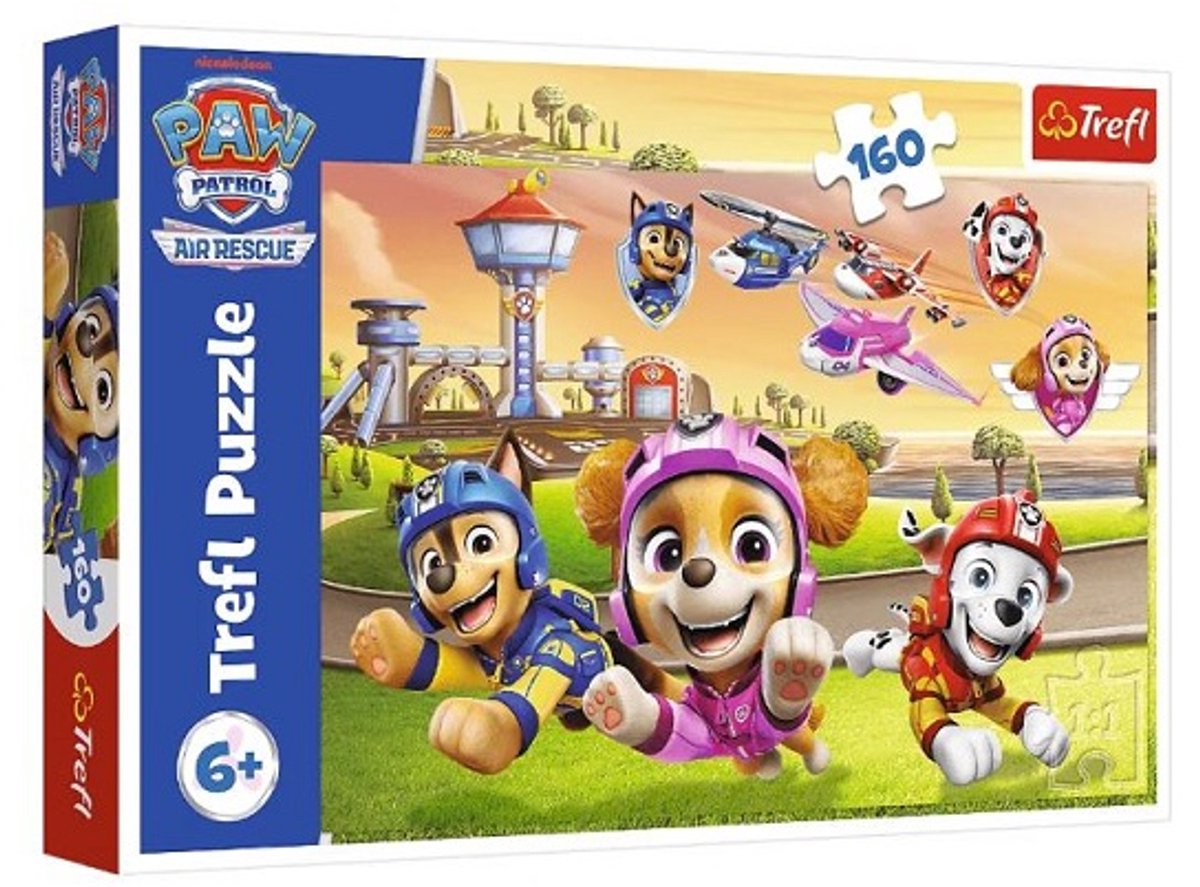 Trefl puzzle Paw Patrol - 160 pièces - puzzle coloré pour enfants.